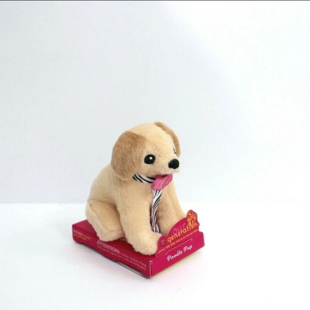 Our Generation Poodle Pup Mini Loyal Pup Collection Plush 3.5 inches